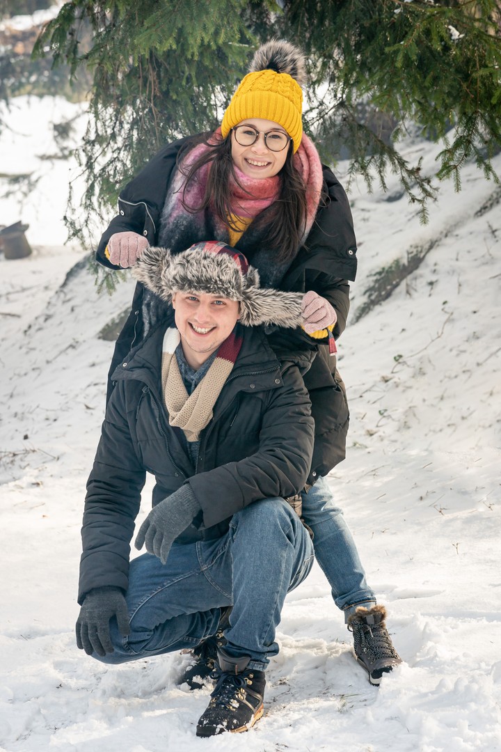 Michal Spielmann a Romana Dang Van